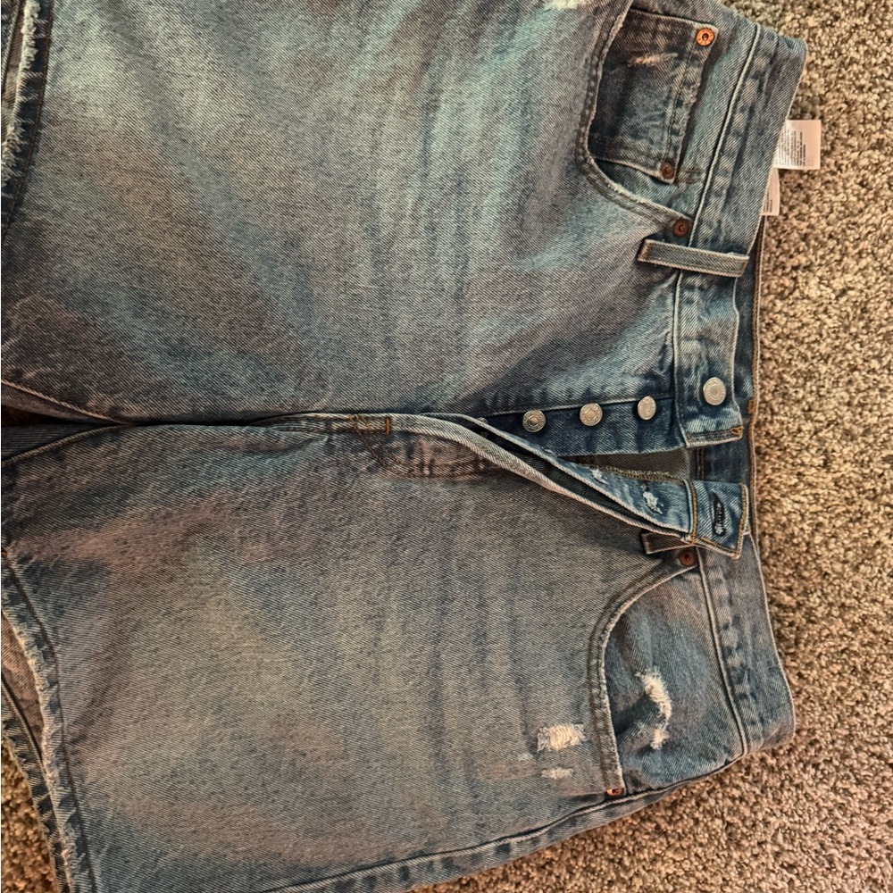 Levi's Blue Denim Shorts